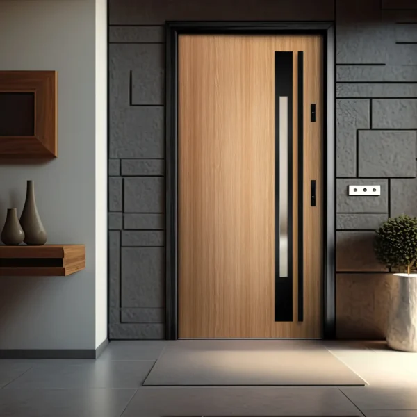 enojna-kovinska-vhodna-vrata-steklo-desno-lesni-dekor