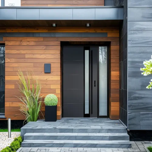 Antracit-vhodna-kovinska-vrata-z-desno-obsvetljavo