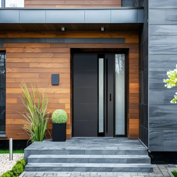 Antracit-vhodna-kovinska-vrata-z-desno-obsvetljavo