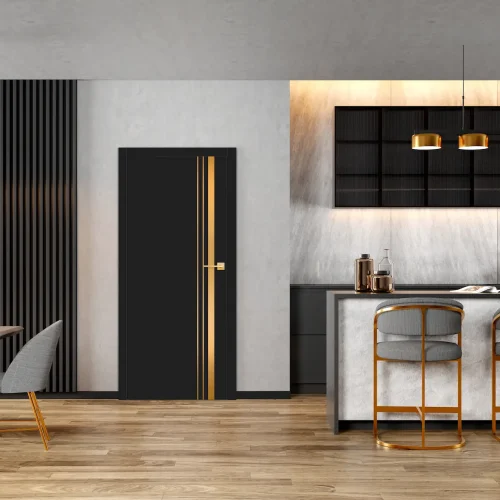 notranja-vrata-crna-z-zlatim-vlozkom-barv