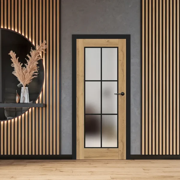 Klasična-steklena-notranja-vrata-zamegljena-skriti-panti