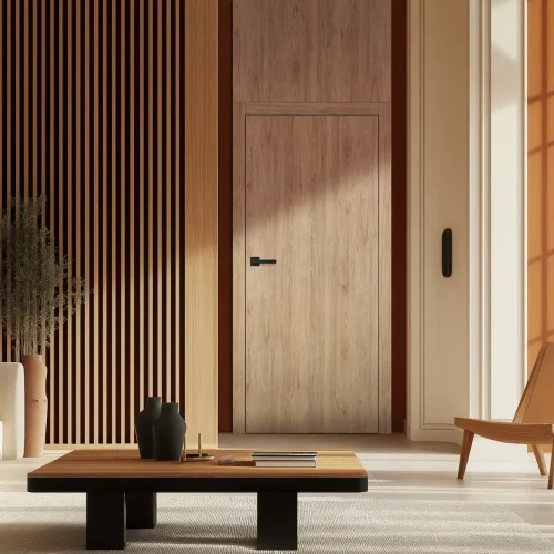 Notranja-vrata-lesni-dekor-skriti-panti
